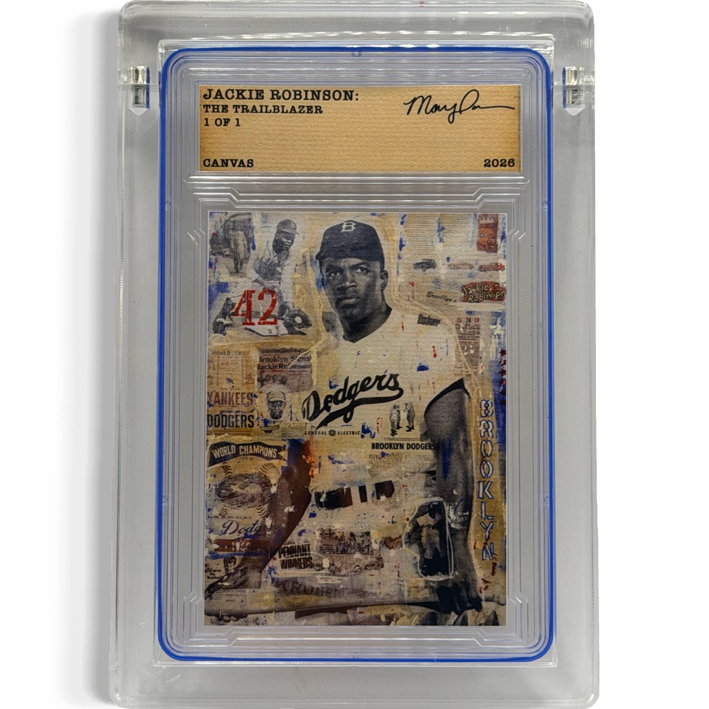 Jackie Robinson: The Trailblazer 1/1 Fine Card Art