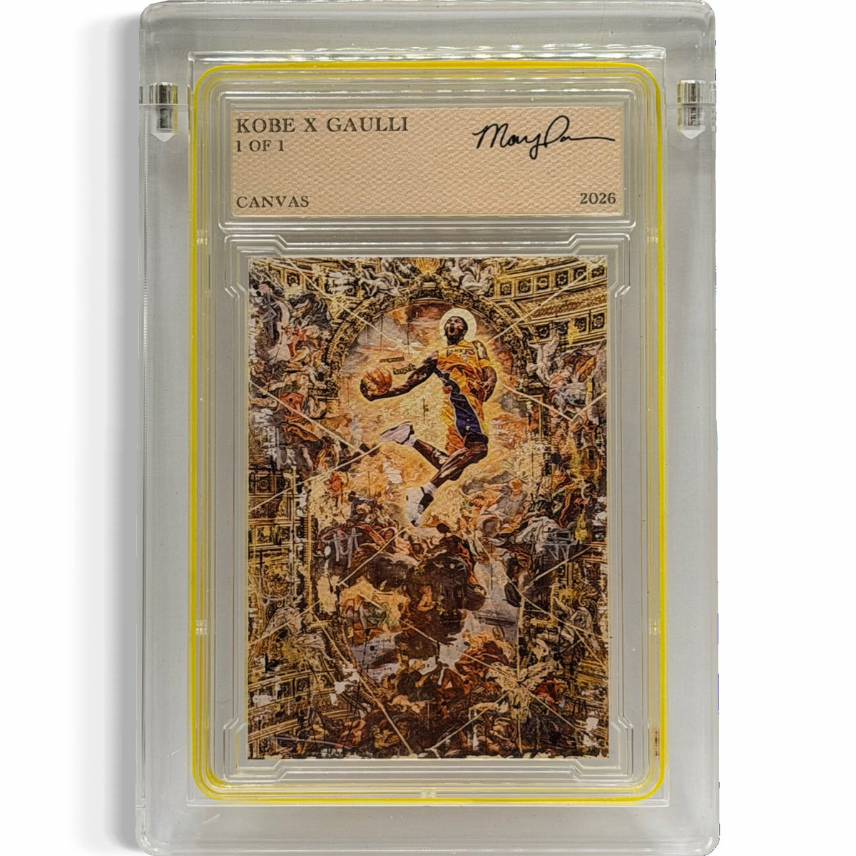 Kobe x Gaulli 1/1 Fine Card Art