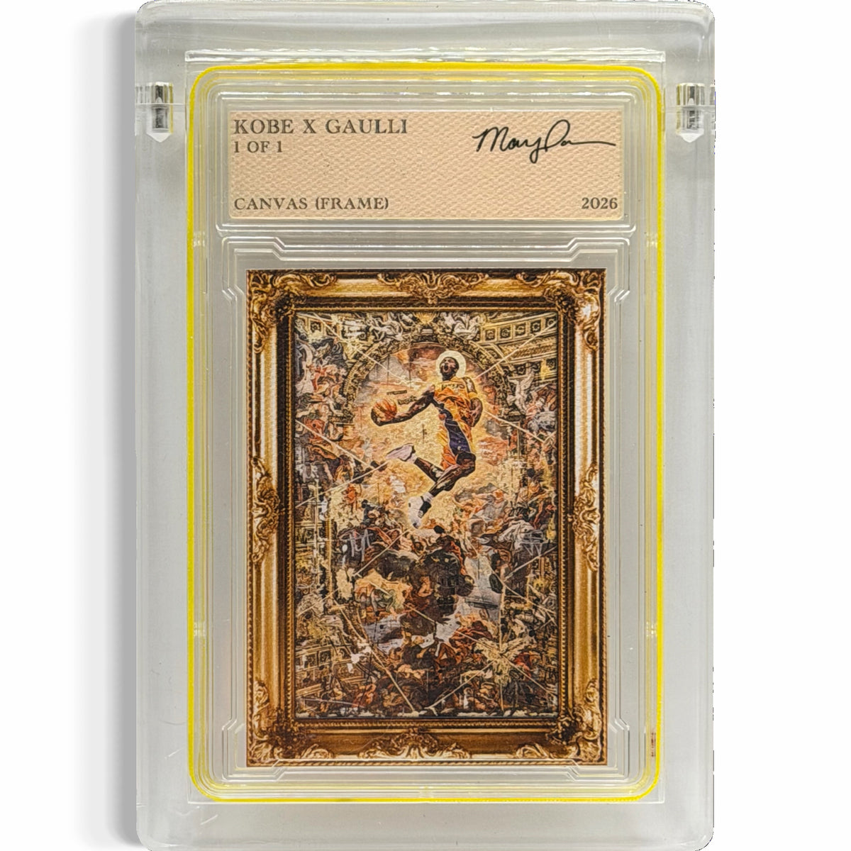 Kobe x Gaulli 1/1 Fine Card Art