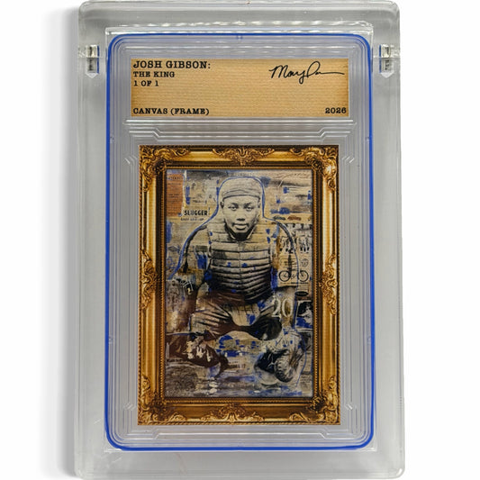 Josh Gibson: The King 1/1 Fine Card Art