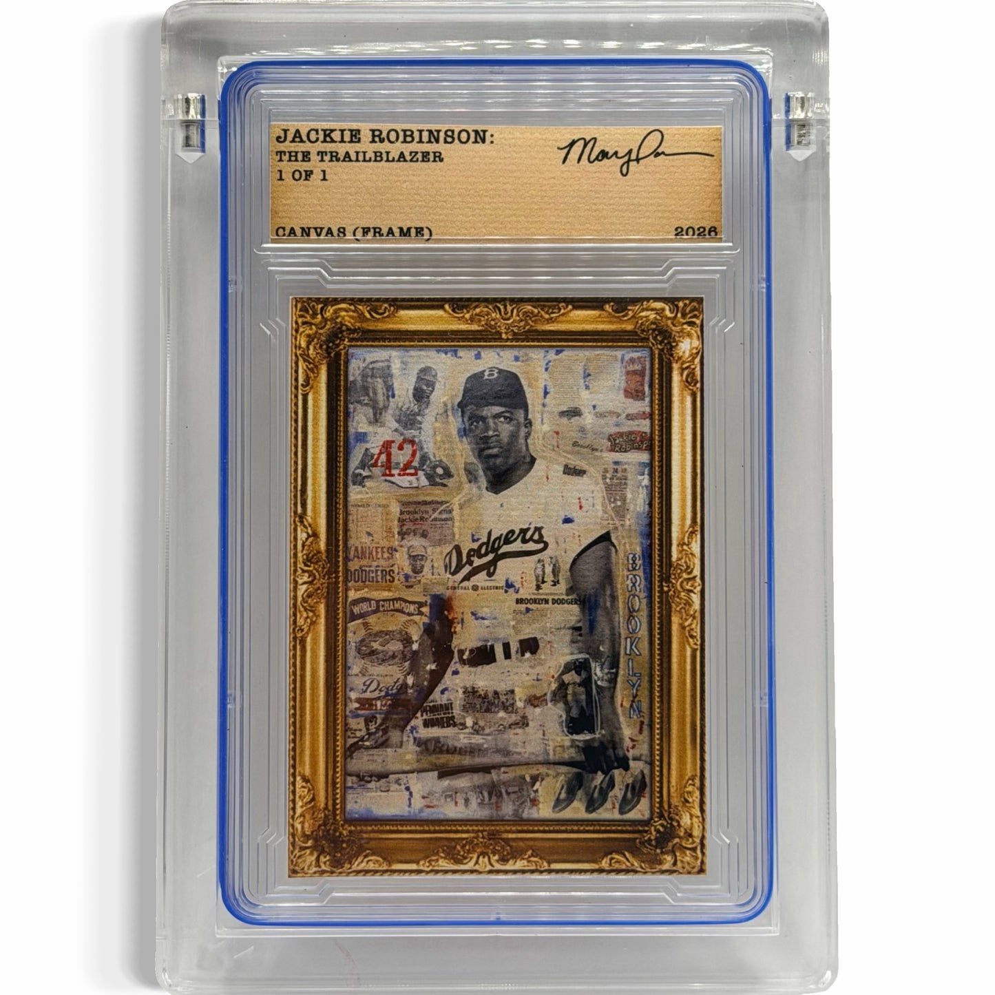 Jackie Robinson: The Trailblazer 1/1 Fine Card Art